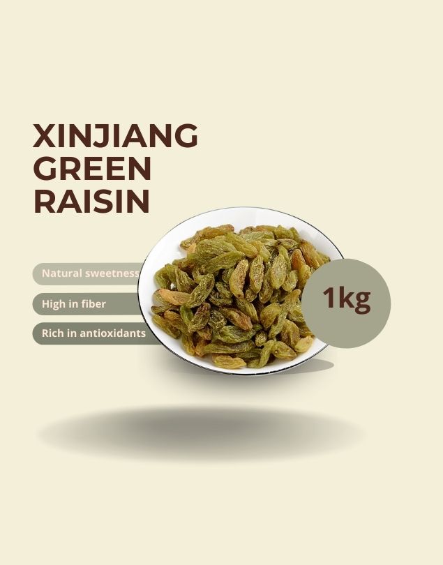 1kg Xinjiang Green Raisin