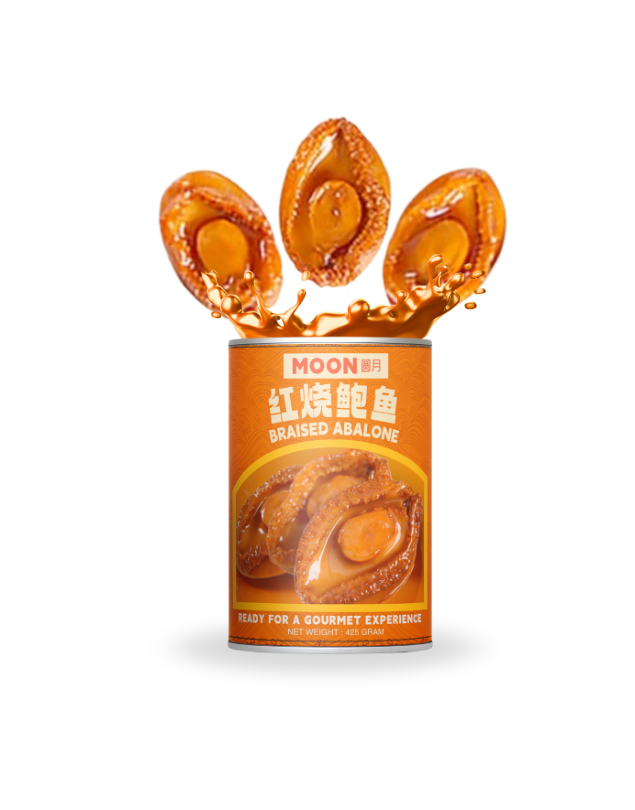 Medium Size Moon Braised Abalone (Halal Certified) – 3 Pcs
