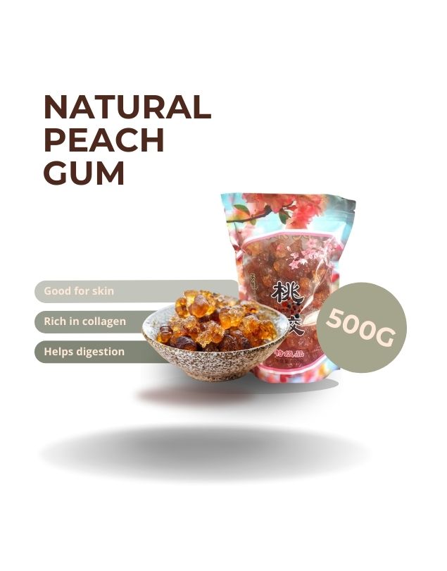 Peach Resin | Natural Peach Gum – 500g