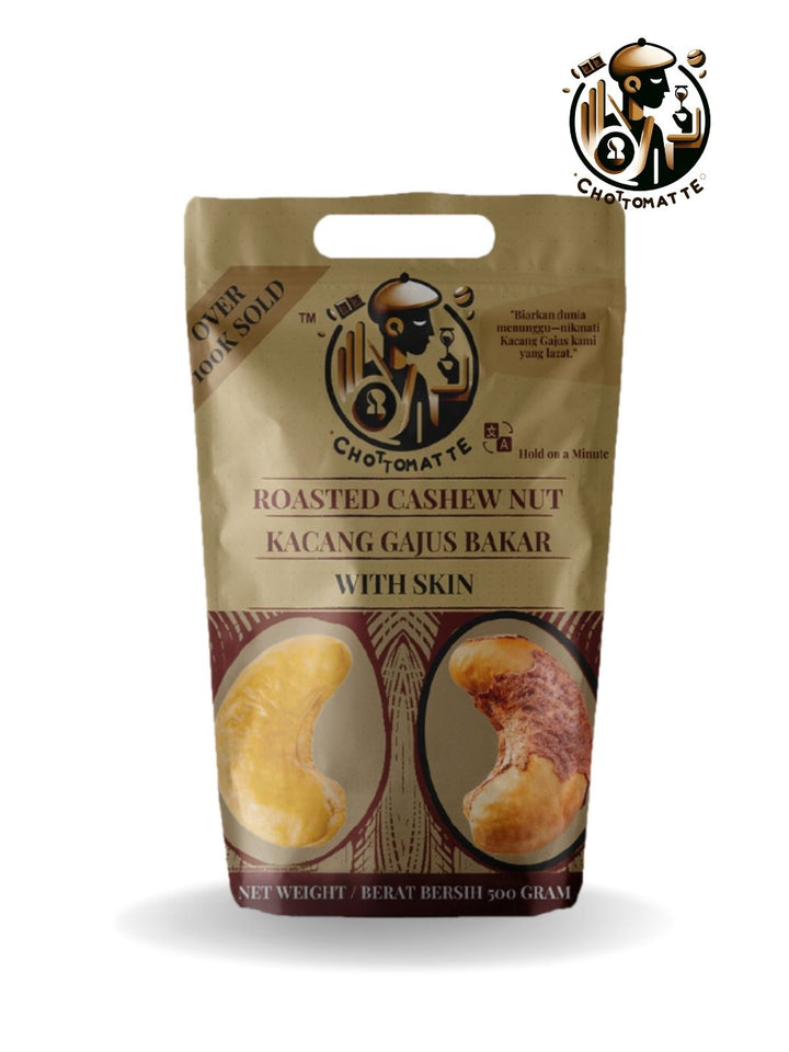 Vietnam Charcoal Roasted Cashew Nuts (W320) – 500g